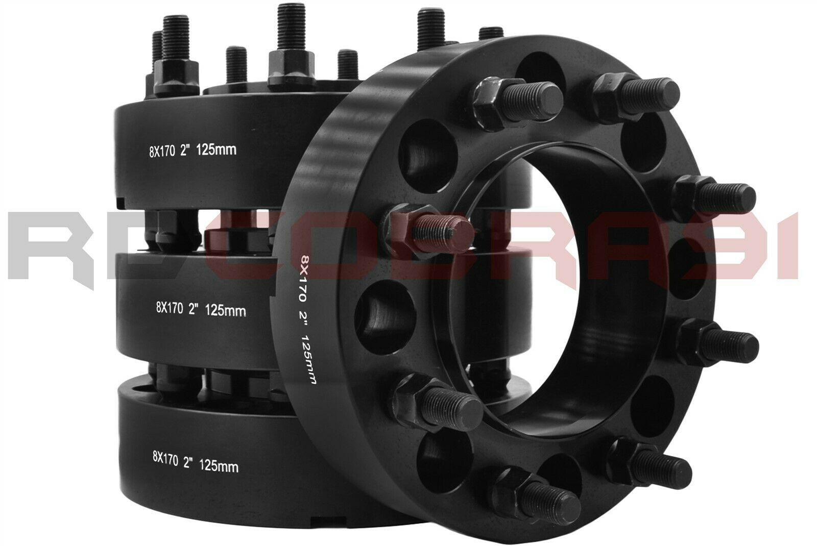 4 Pc Ford F-250 F-350 Powerstroke 2" Hub Centric Wheel Spacers 8x170 Mm 14x2.0 |