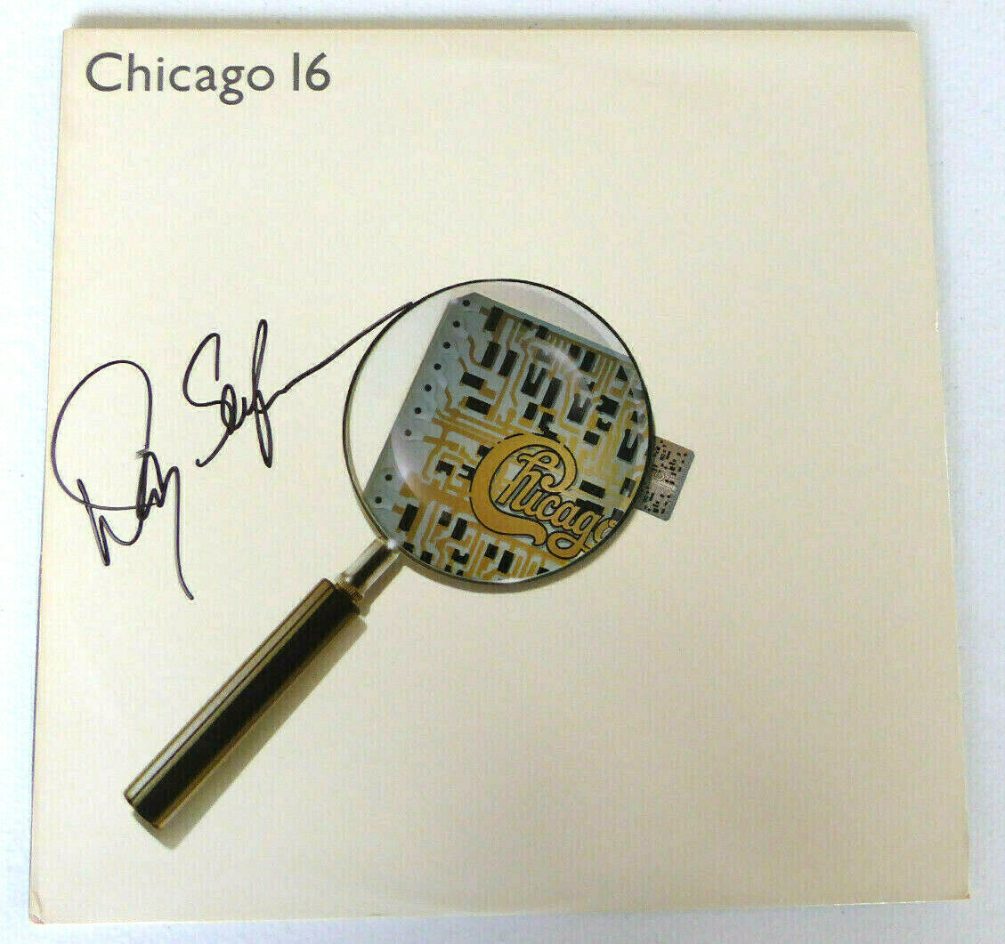 Danny Seraphine Authentic Signed Chicago "16" Record Album Vinyl Lp Autographed