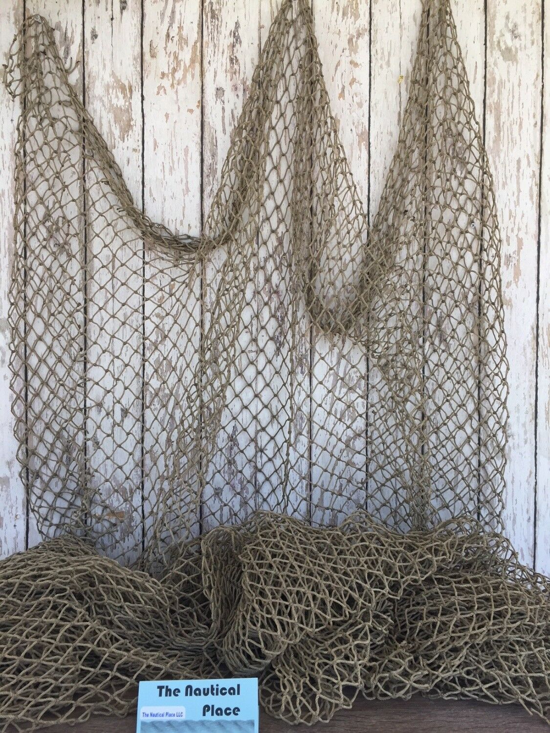 Used Commercial Fishing Net ~ Vintage Fish Netting ~ Old Recycled Reclaimed