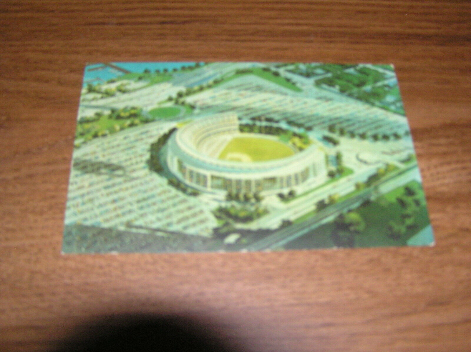 Shea Stadium Postcard Vintage Mets